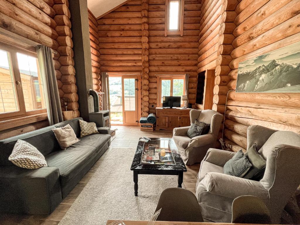 Posedenie v ubytovaní Lengalm Hütten I & II mit Sauna