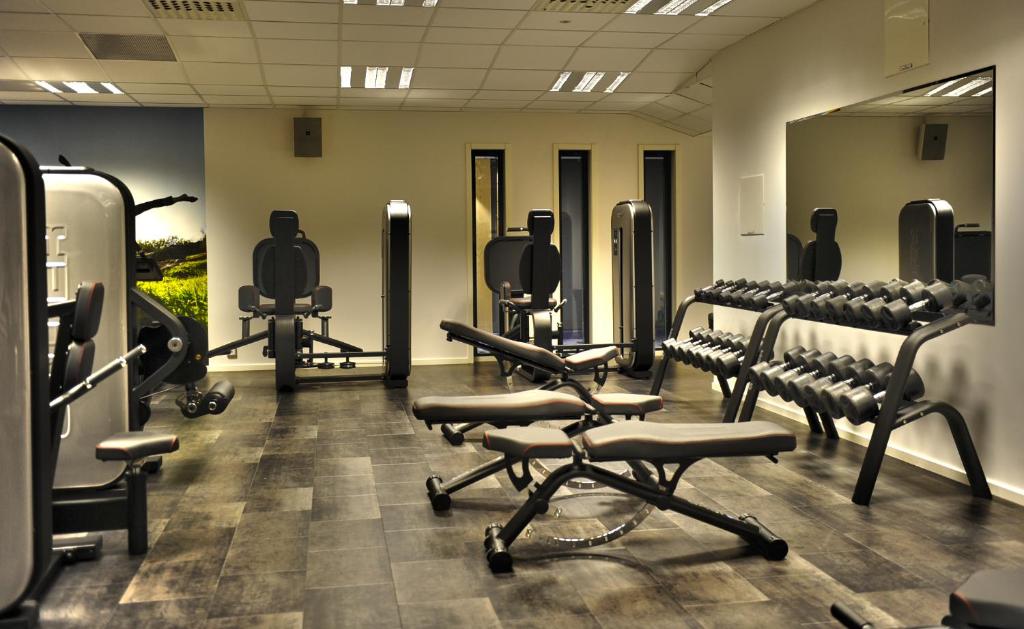Fitness centrum a/nebo fitness zařízení v ubytování Grand Hotel Lapland
