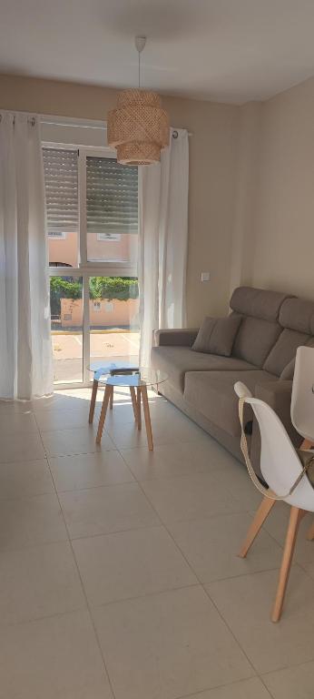 Część wypoczynkowa w obiekcie luxury homes penthouse con jacuzzi vera, garrucha,mojacar