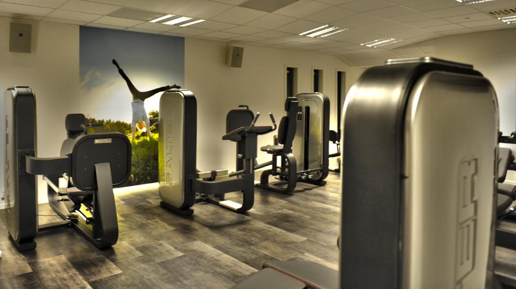 Fitness centrum a/nebo fitness zařízení v ubytování Grand Hotel Lapland