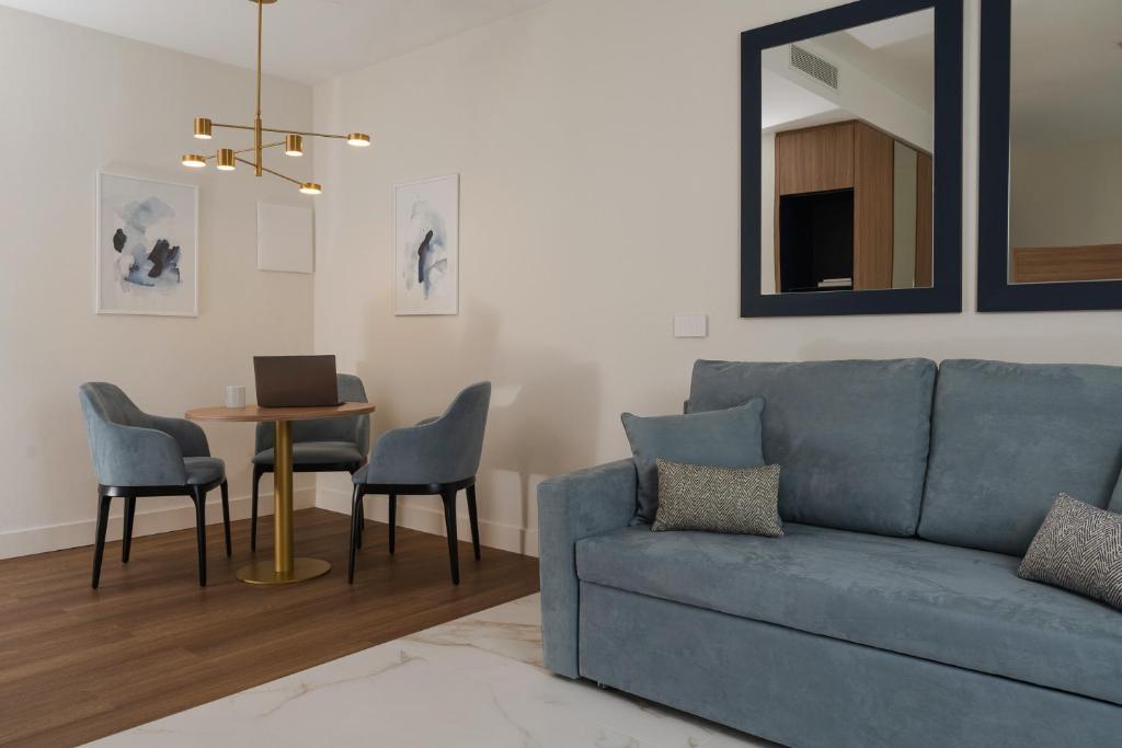 Posezení v ubytování Parioli Hotel Rimini