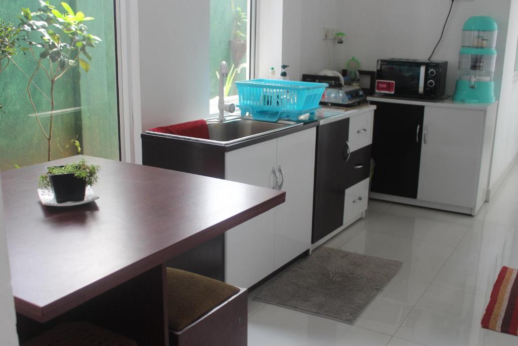 Kuchyň nebo kuchyňský kout v ubytování Alex Home Stay