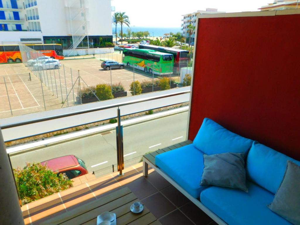 Posezení v ubytování GMID IMMO Apartment Mont Caliu