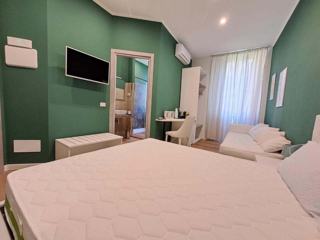 Postel nebo postele na pokoji v ubytování Relais di gusto