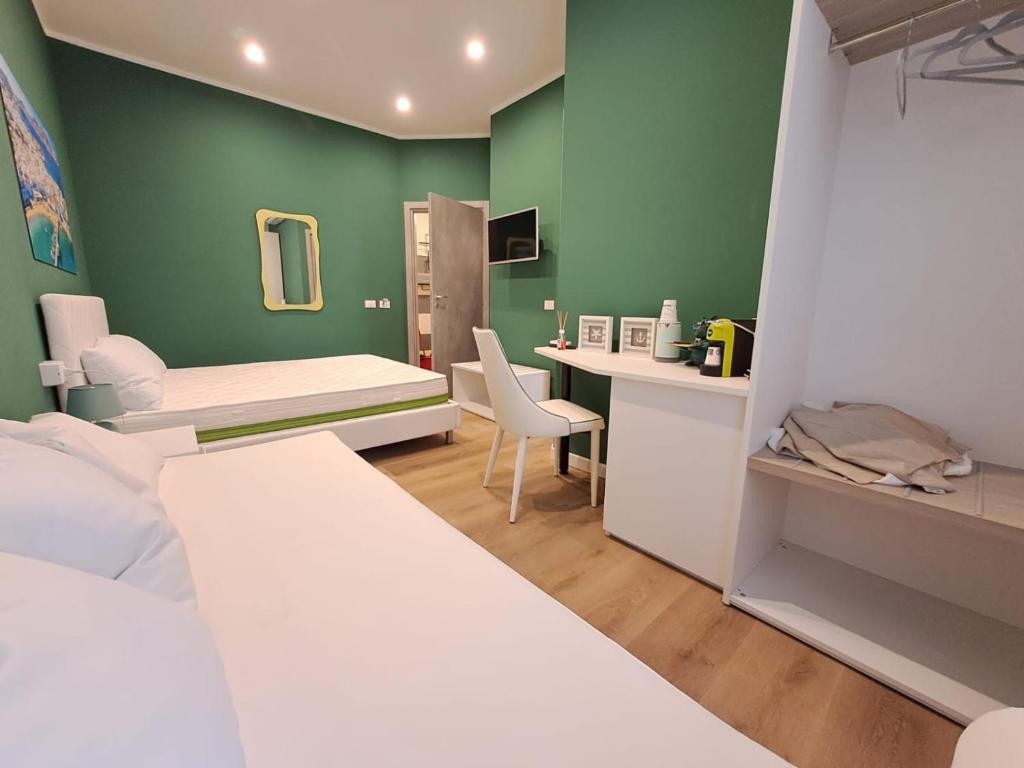Postel nebo postele na pokoji v ubytování Relais di gusto