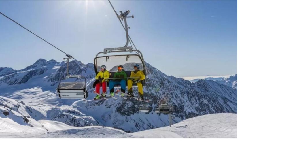 Ferienwohnung Schnalstal " Die Schneiderei " v zimě