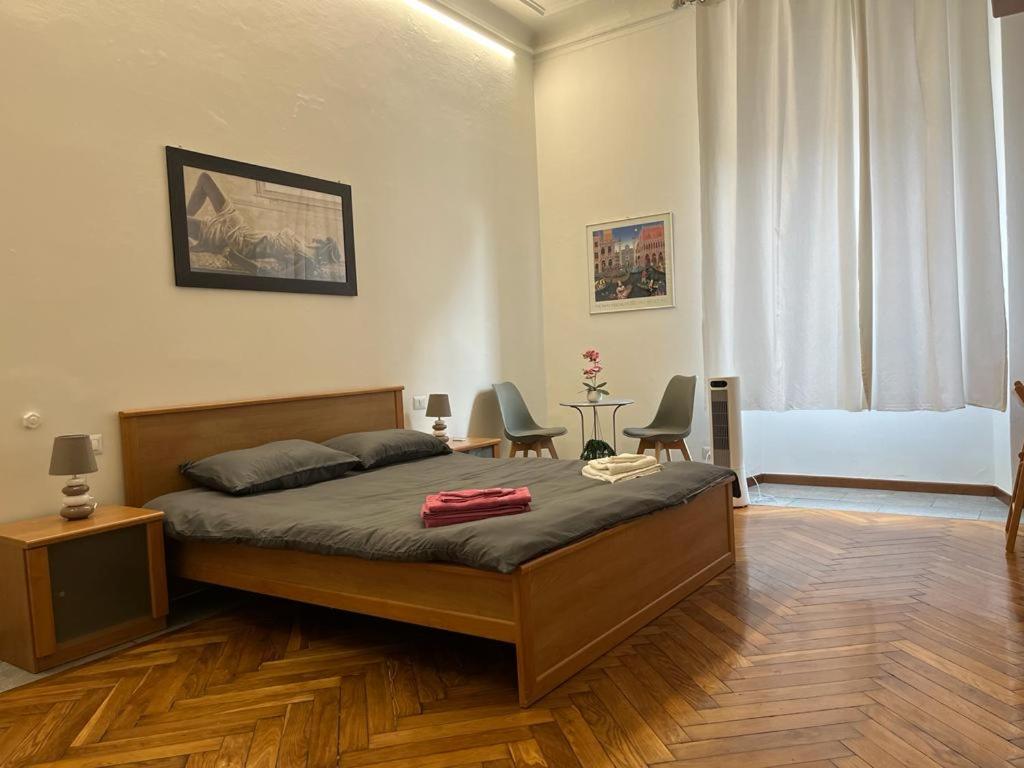 A bed or beds in a room at Bilocale ZONA CITTA' STUDI