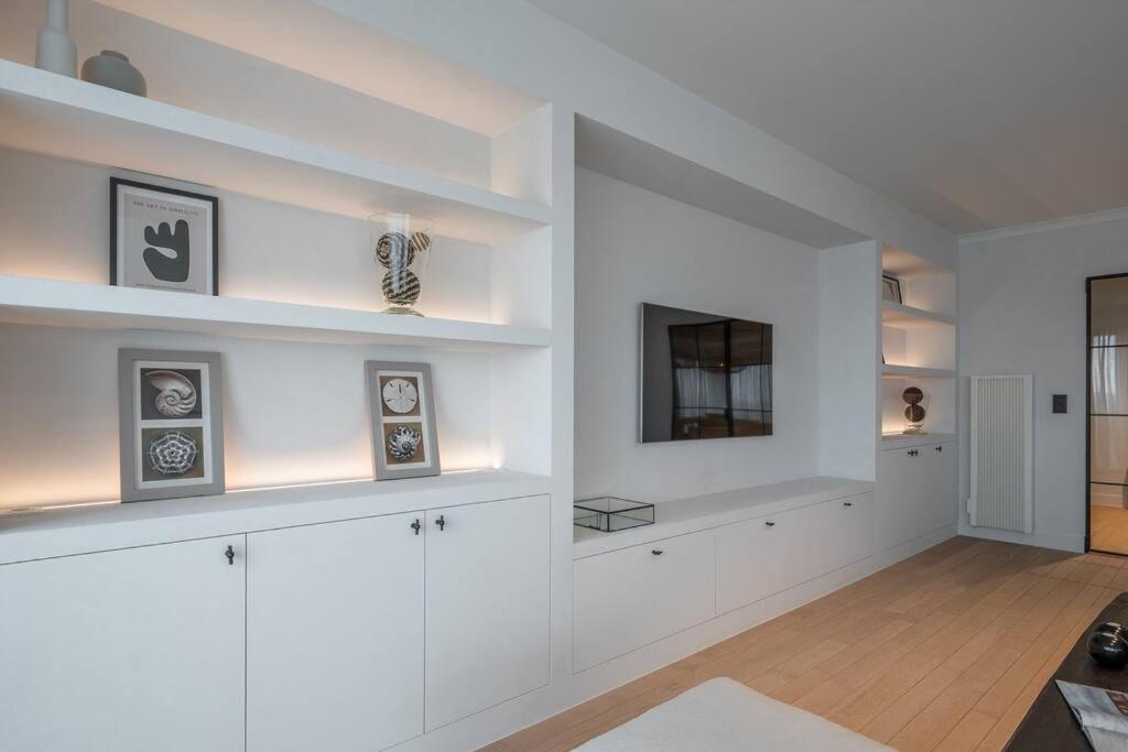 Kuchyň nebo kuchyňský kout v ubytování Morgenzon luxueus appartement