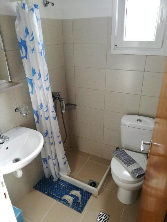 Koupelna v ubytování Dolphin Rooms