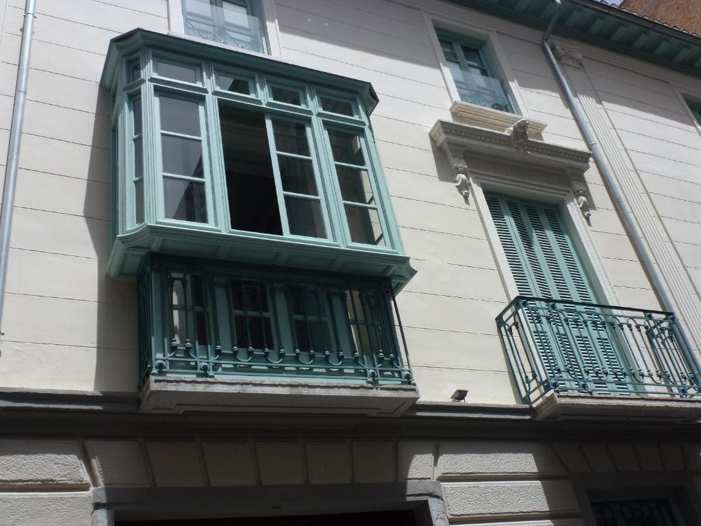 Budova, kde se aparthotel nachází