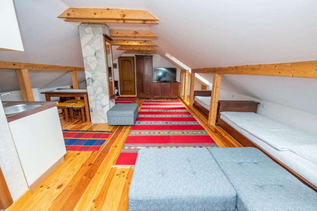 Postel nebo postele na pokoji v ubytování Guesthouse Sandra
