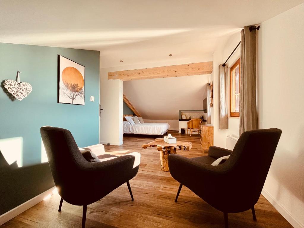 Hôtel les Chaumettes - Superior Queen Kamer