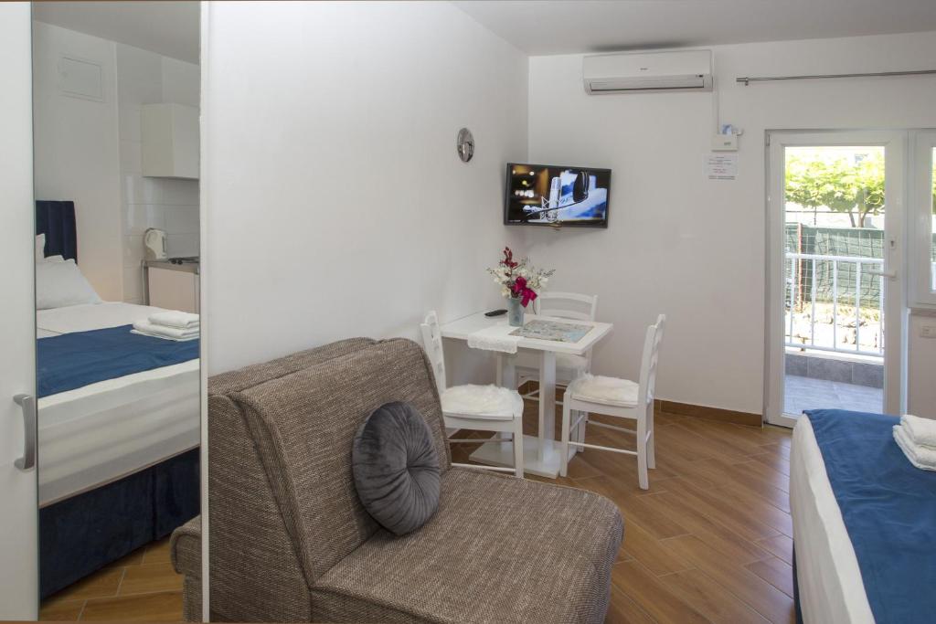 Postel nebo postele na pokoji v ubytování Guest House Kušeta
