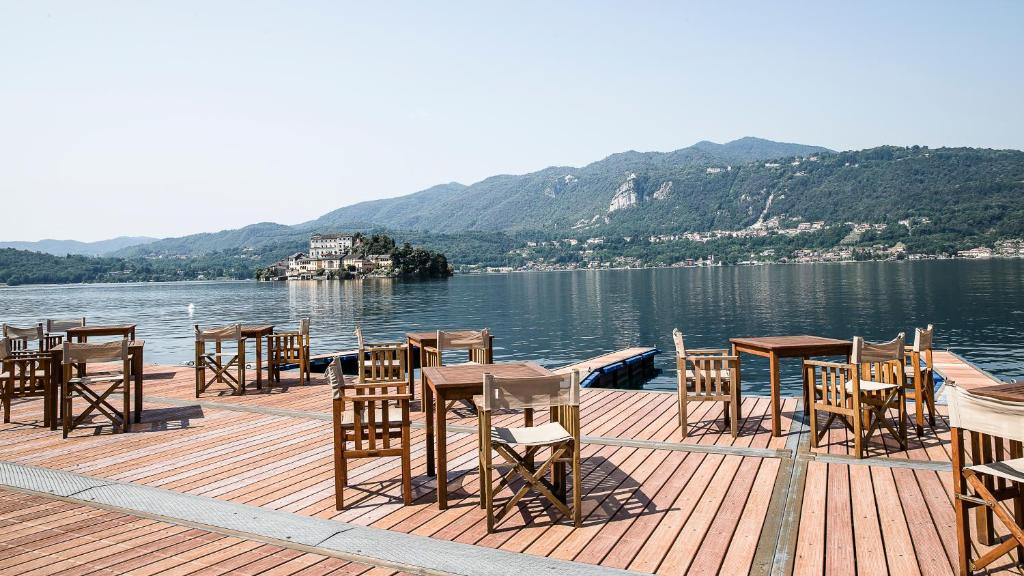 Landskap nær hotellet