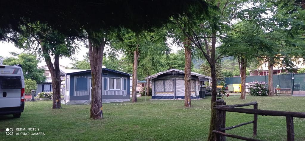 Zahrada ubytování Parco Vacanze Bracchetto Vetta