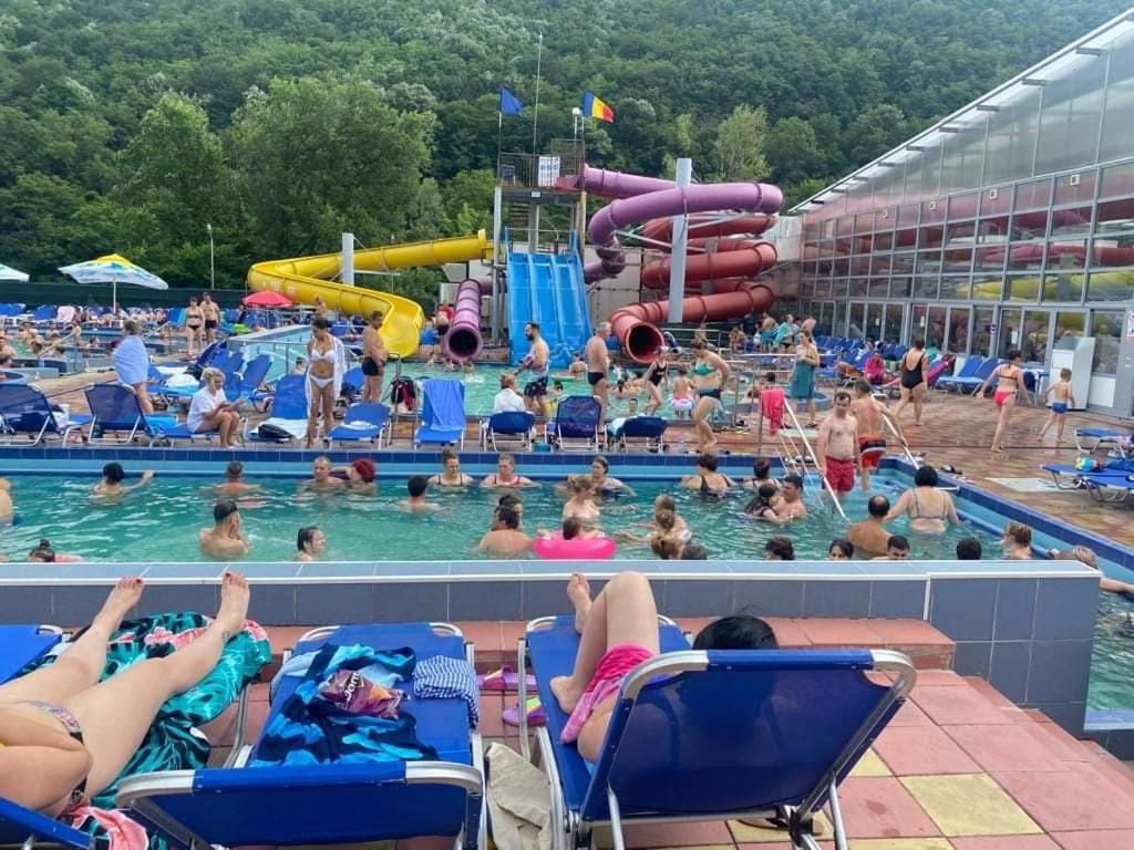 Bazén v ubytování Casa Ostrov nebo v jeho okolí