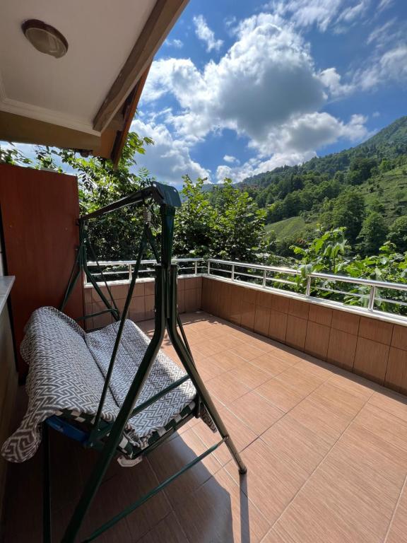 Balcony o terrace sa Yeşil Doğa Tatil Apart