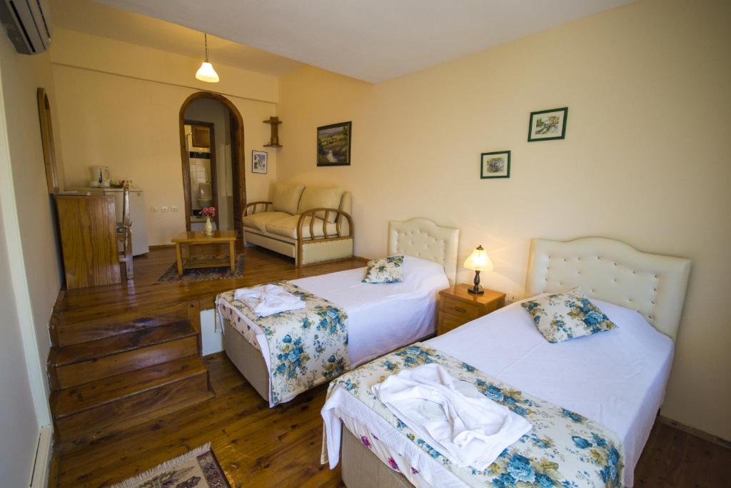 Kleo Boutique Otel Kalkan - 豪华双胞胎室和海景