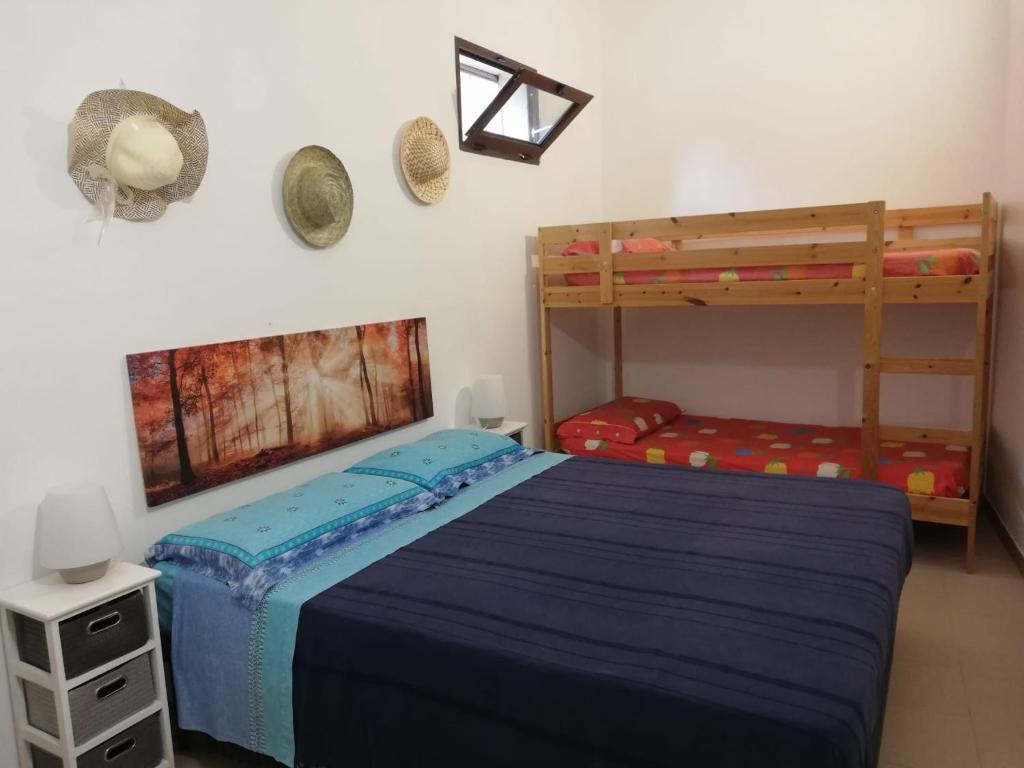 Posteľ alebo postele v izbe v ubytovaní Ciao b&b