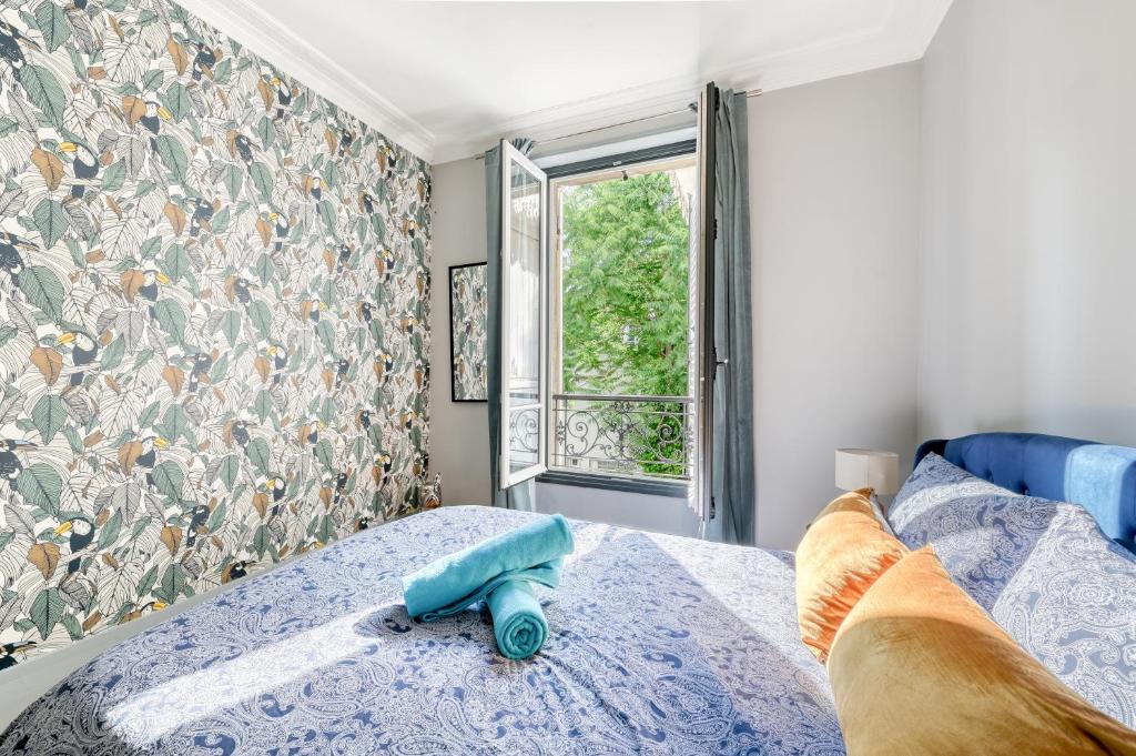 Zdjęcie z galerii obiektu Maison 60m² avec jardin de 90m² au centre de Paris w Paryżu