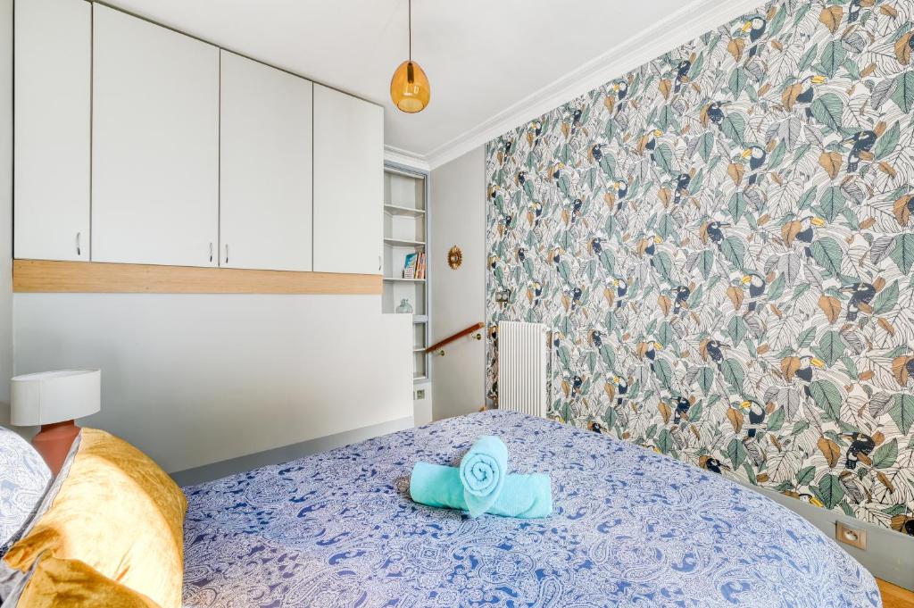 Zdjęcie z galerii obiektu Maison 60m² avec jardin de 90m² au centre de Paris w Paryżu