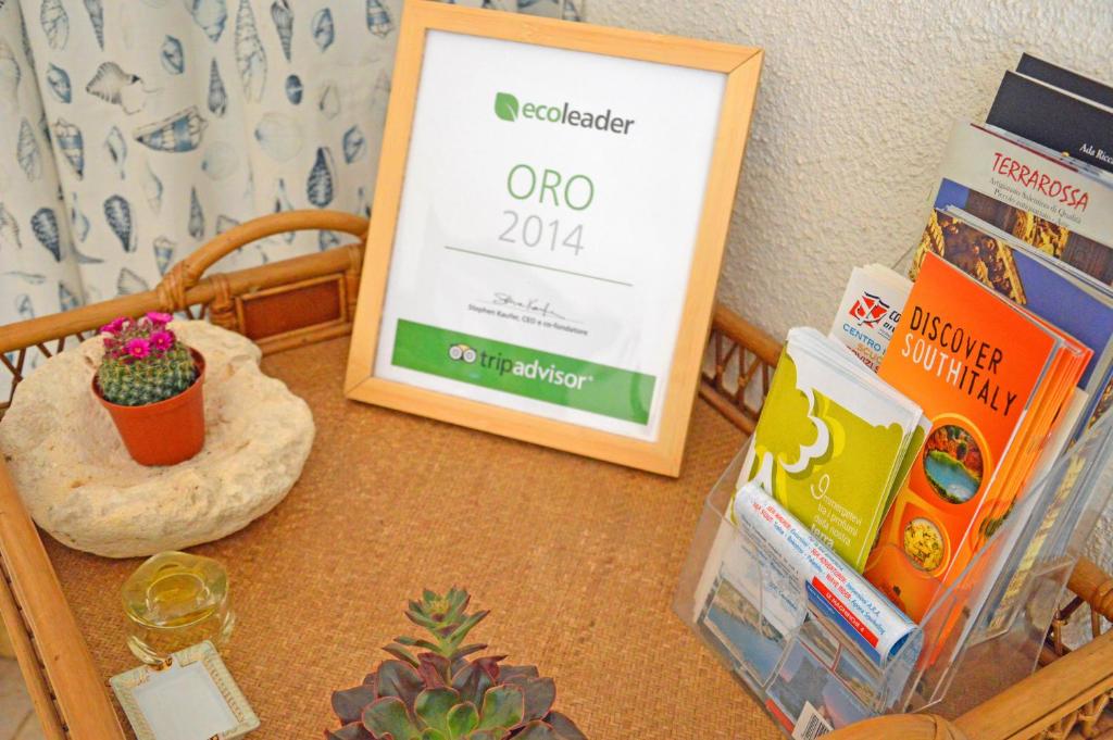 Certifikát, ocenenie alebo iný dokument vystavený v ubytovaní Agriturismo Tenuta Del Morige