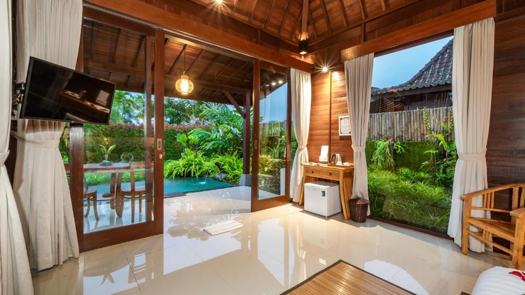Uma Kakul Villas - One-Bedroom Villa With Rice Field View