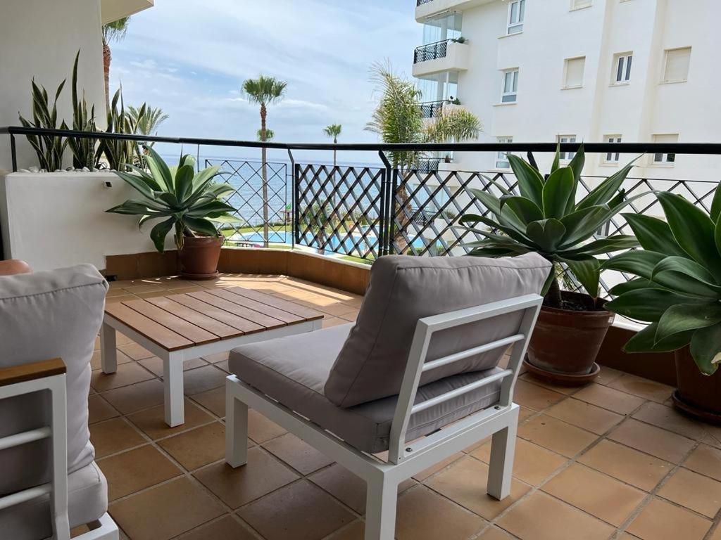 Balkón nebo terasa v ubytování Family complex Mi Capricho 1, sea view