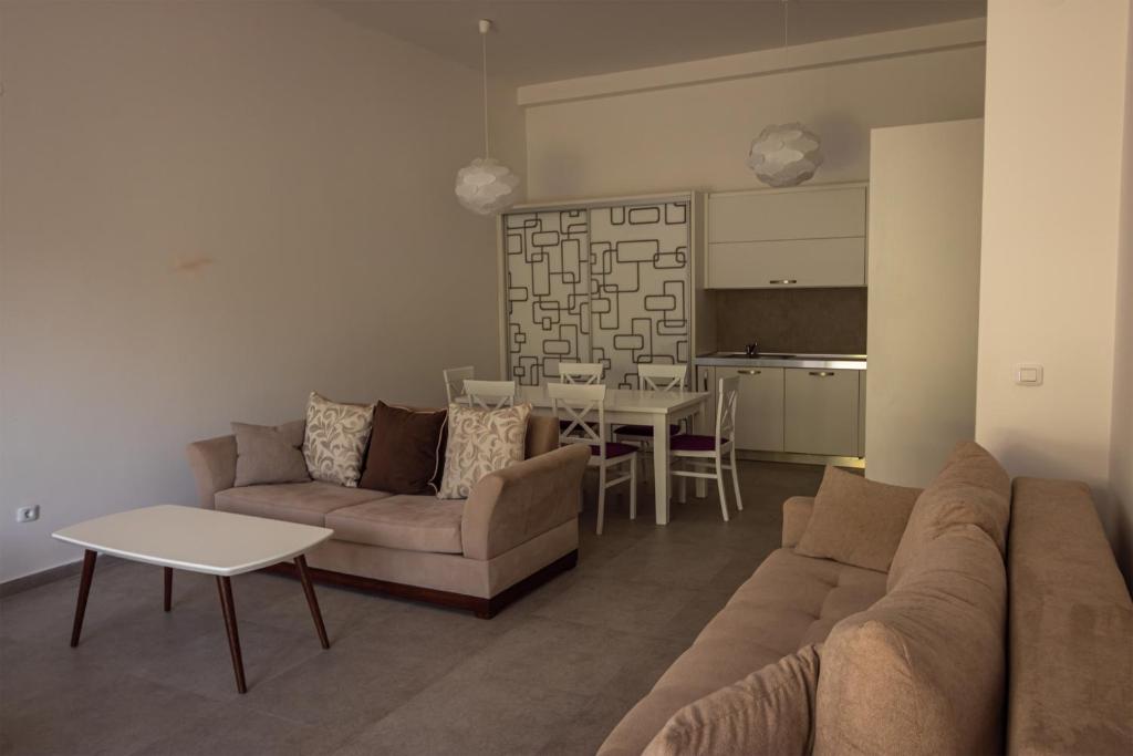 Posezení v ubytování Vertmont Apartments