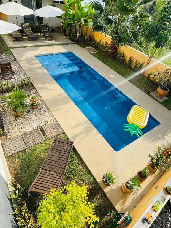 Bazén v ubytování Villa Bonobo - Coliving nebo v jeho okolí
