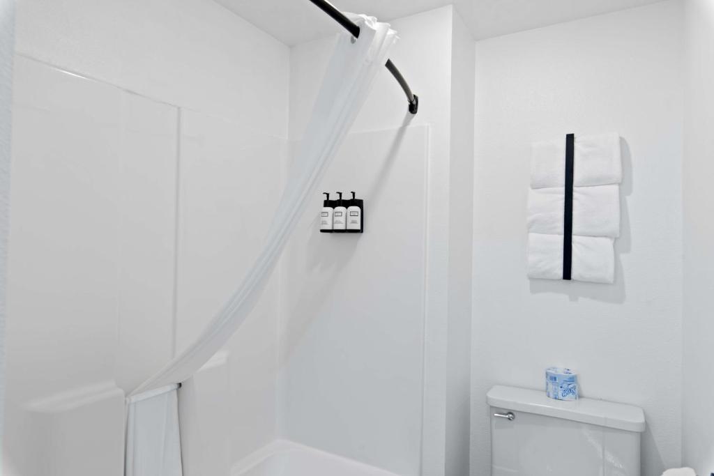 Koupelna v ubytování Cashmere Inn