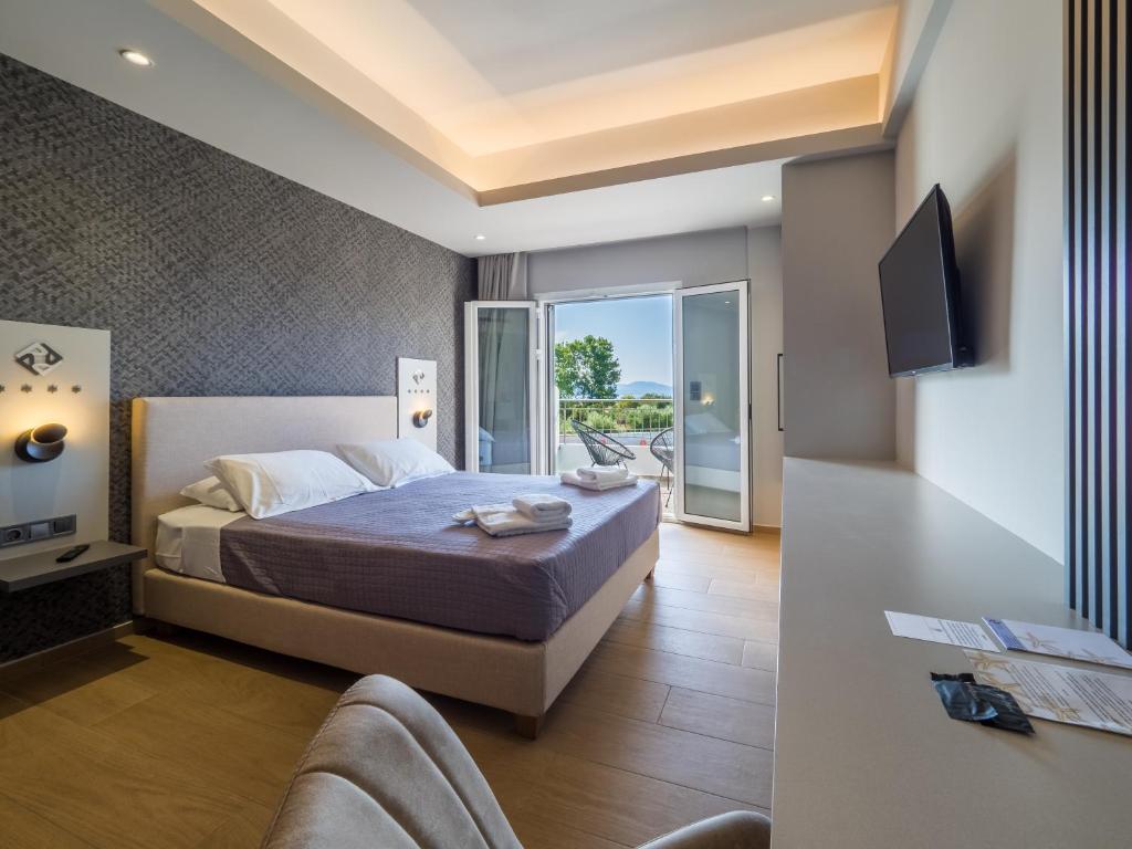 TV a/nebo společenská místnost v ubytování Paradise Resort