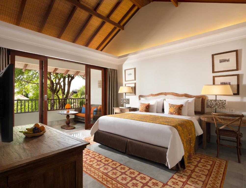 Postel nebo postele na pokoji v ubytování Sudamala Resort, Sanur, Bali