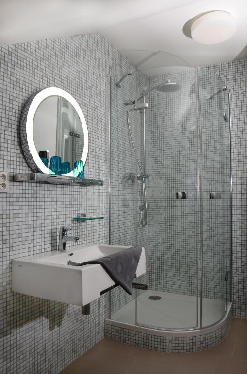 Un baño de Bed and breakfast Placzek
