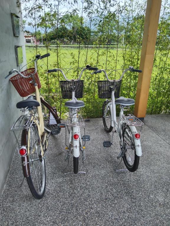 Jízda na kole v ubytování Jiaoxi Pusu Homestay nebo okolí