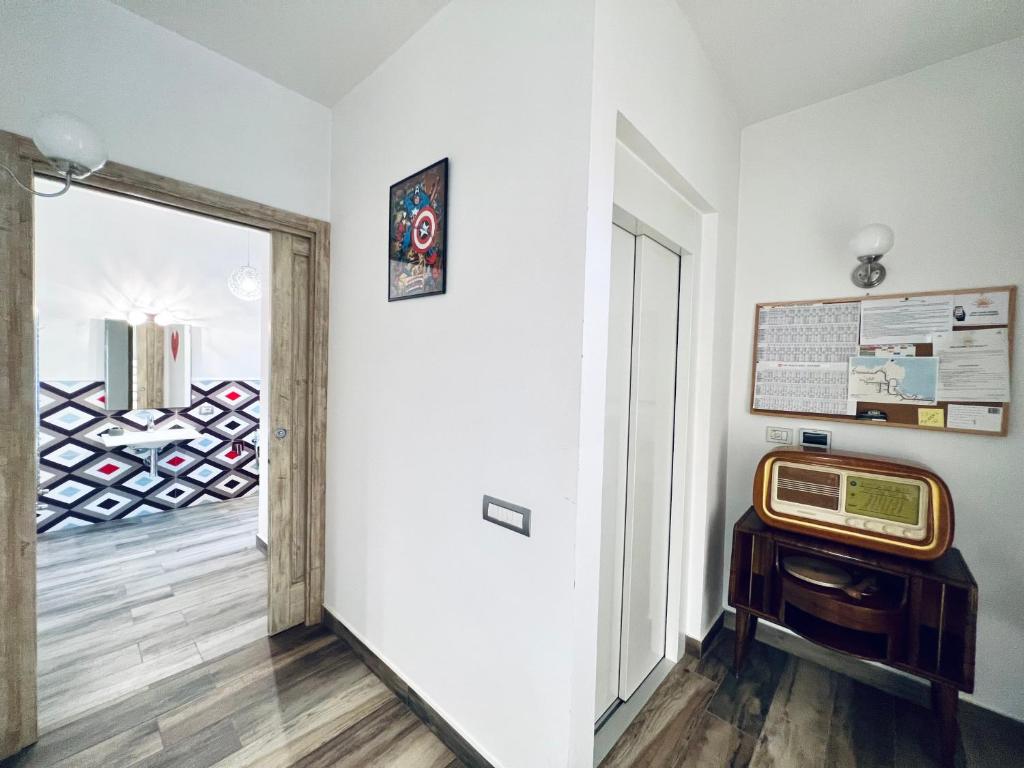 TV a/nebo společenská místnost v ubytování Casa di Ivana