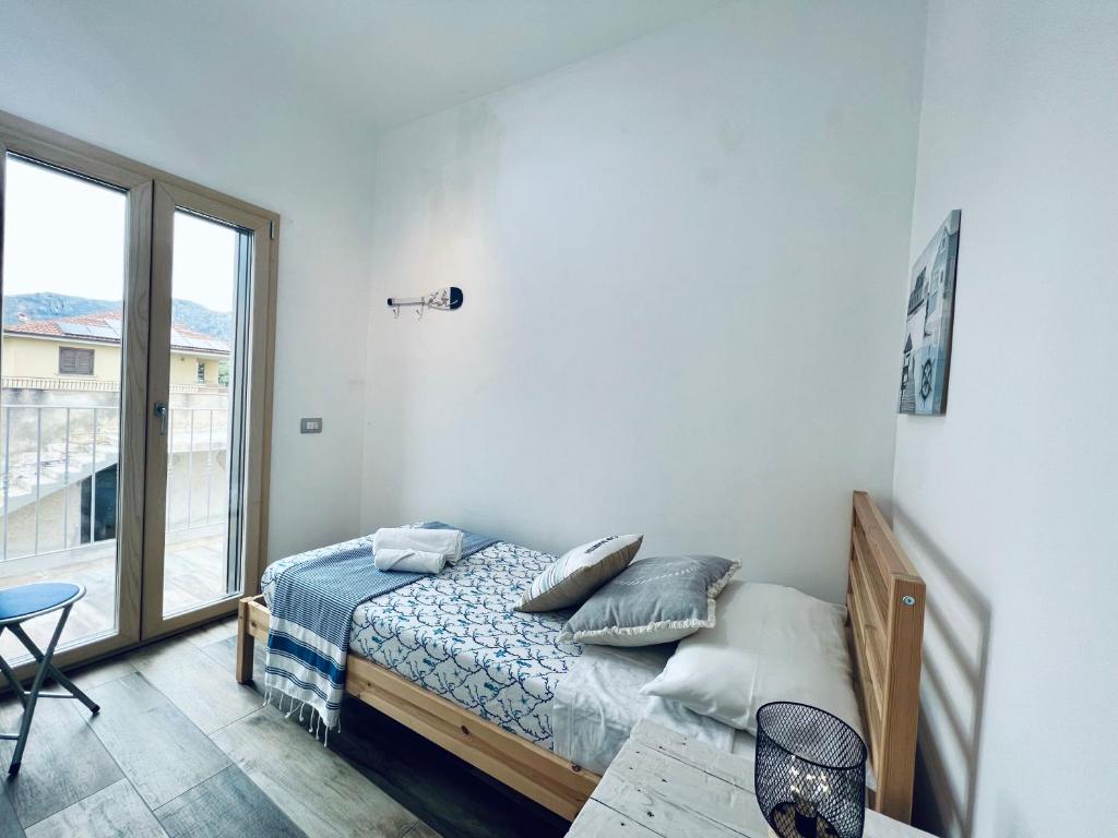 Postel nebo postele na pokoji v ubytování Casa di Ivana