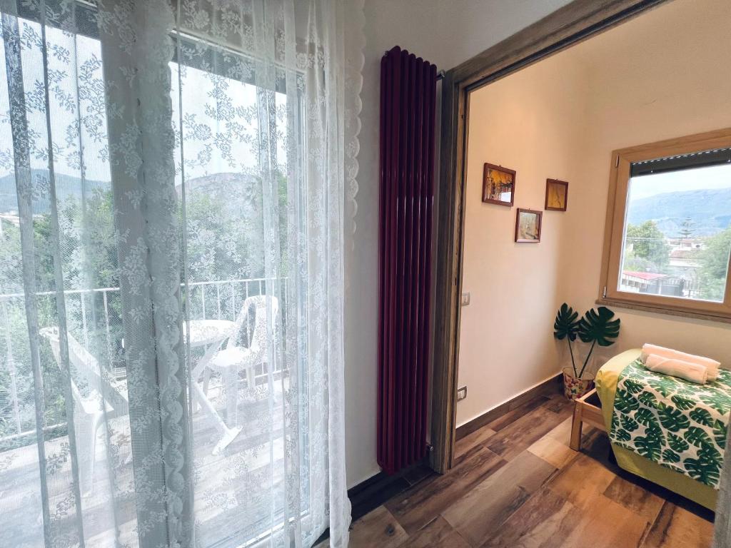 Postel nebo postele na pokoji v ubytování Casa di Ivana