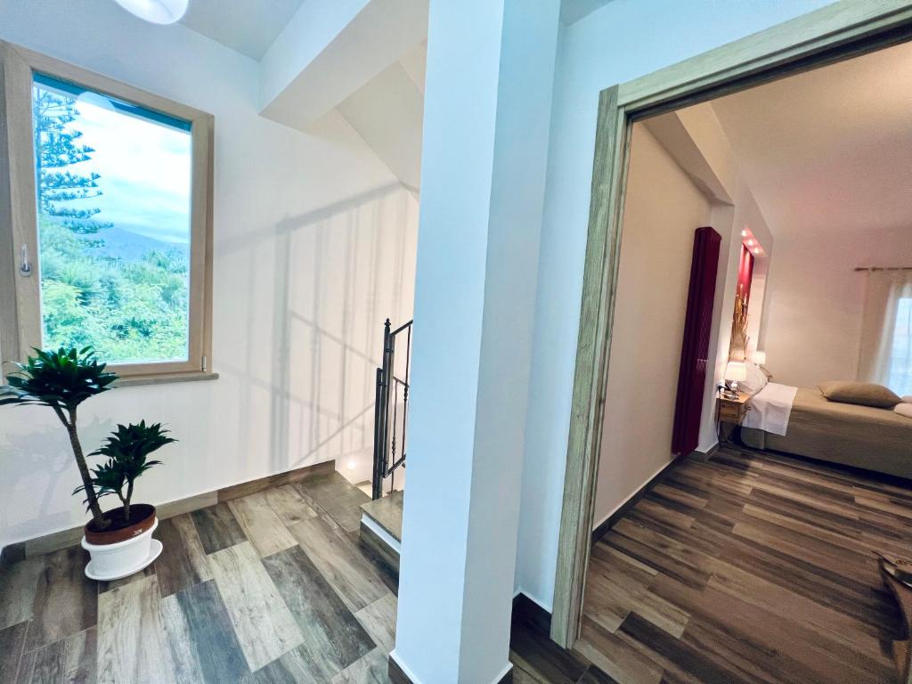 Postel nebo postele na pokoji v ubytování Casa di Ivana