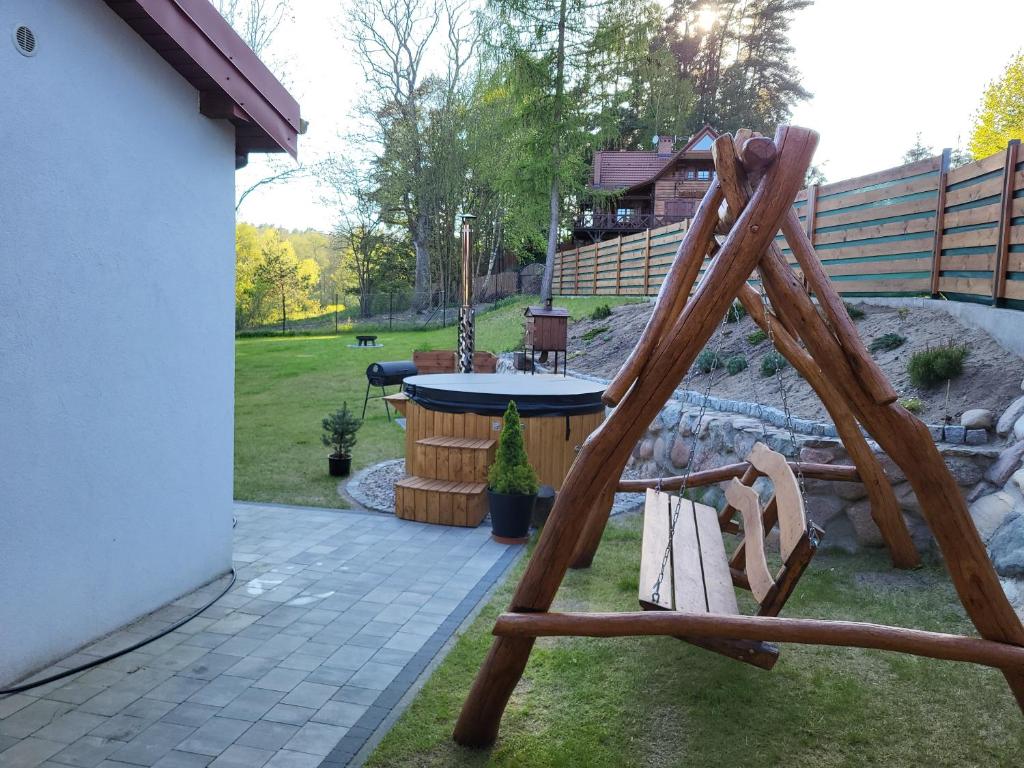 Detský kútik v ubytovaní Dom Całoroczny nad Jeziorem