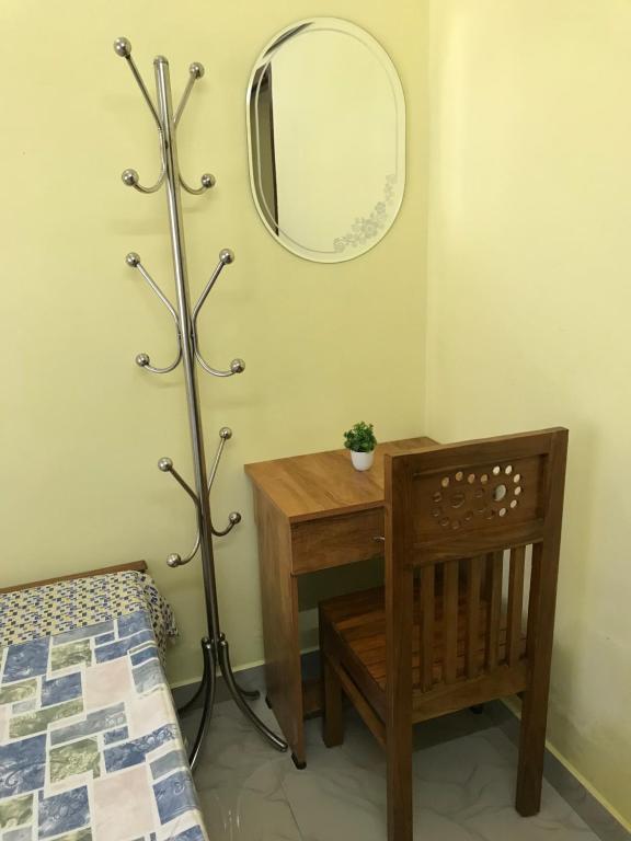 Postel nebo postele na pokoji v ubytování Gods own home stay