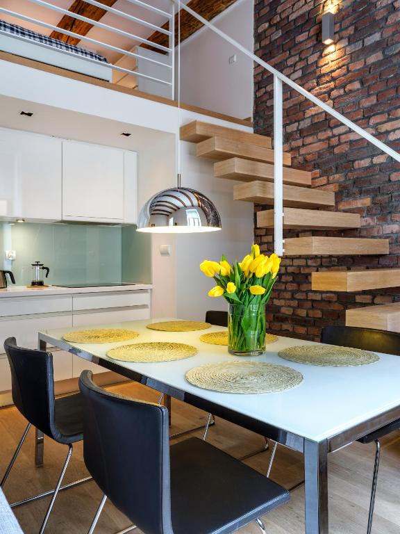 Kuchyňa alebo kuchynka v ubytovaní Tyzenhauz Apartments Comfort