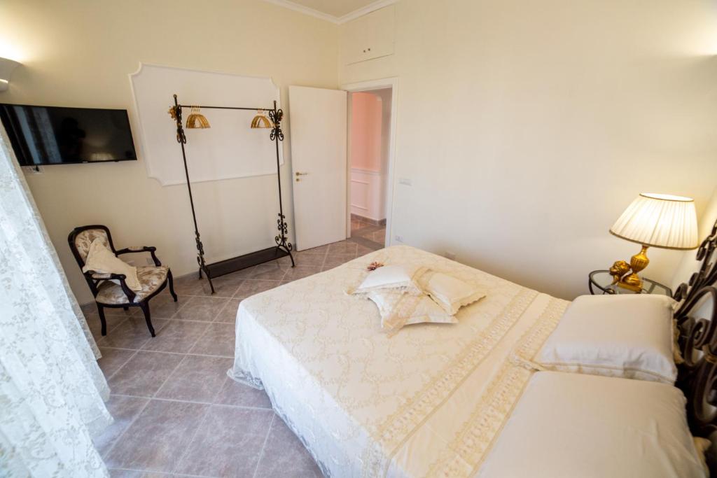 Postel nebo postele na pokoji v ubytování Angel luxury Suite