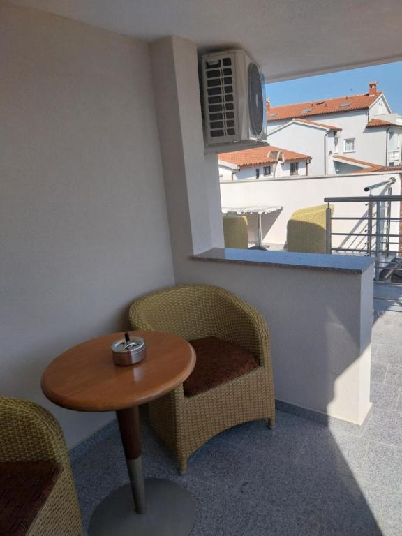 Balkón nebo terasa v ubytování Apartments Leon