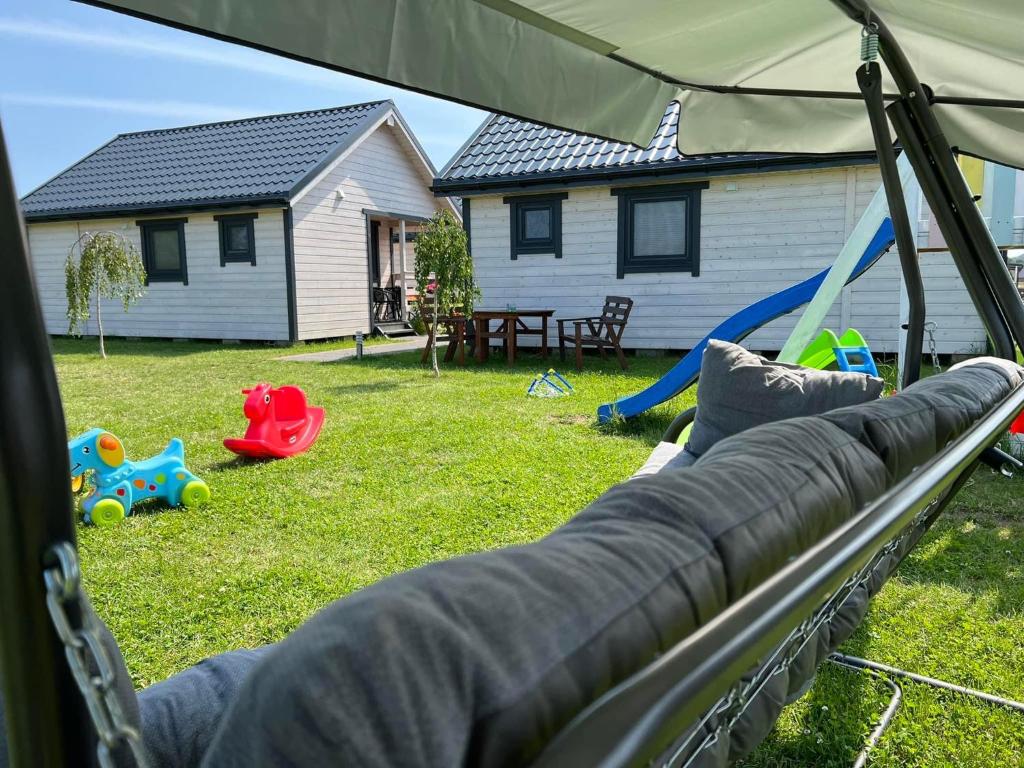 Vonkajšia záhrada v ubytovaní Flip Flops