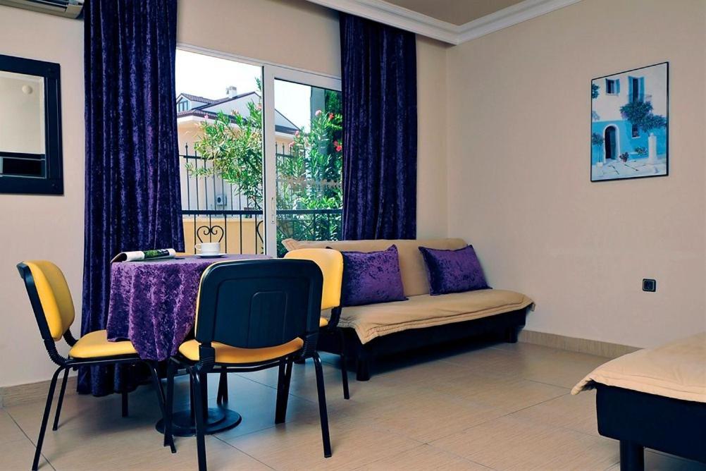 Posezení v ubytování Fidan Apart Hotel