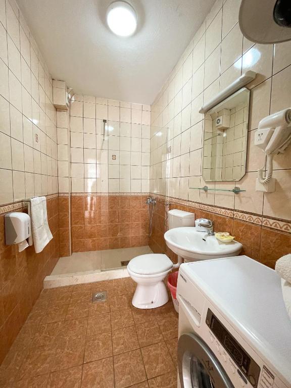 Koupelna v ubytování Villa Kovacevic