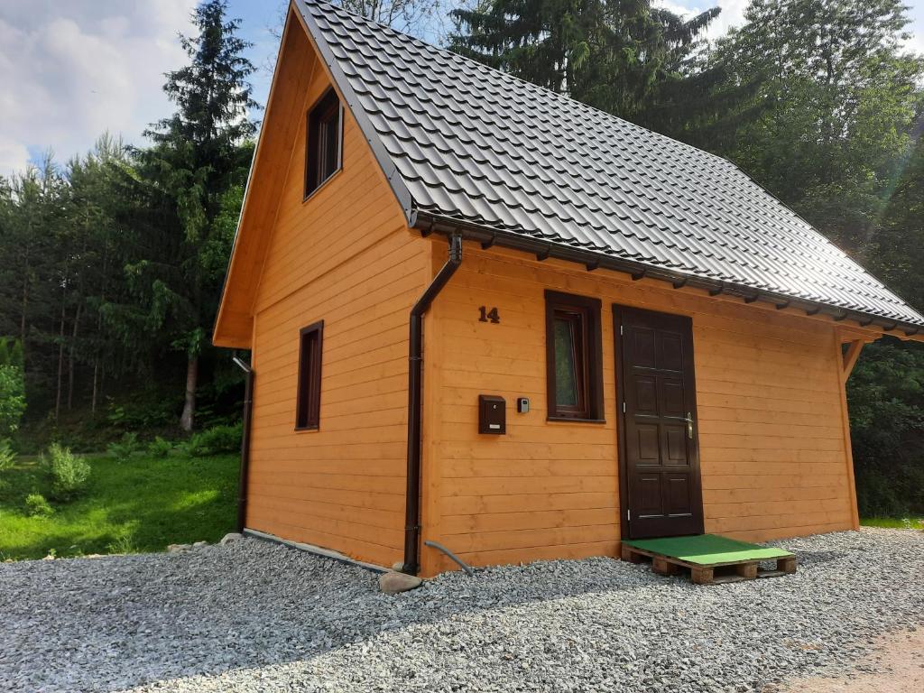 Budova, v ktorej sa horská chata nachádza