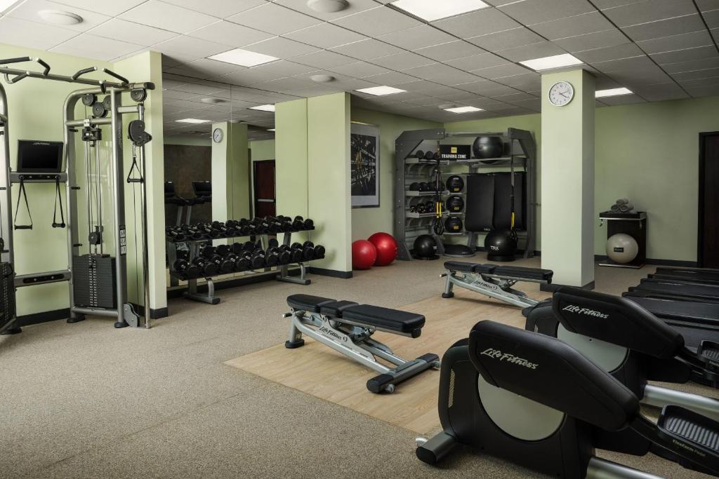 Fitness centrum a/nebo fitness zařízení v ubytování The Westin Lagunamar Ocean Resort Villas & Spa Cancun
