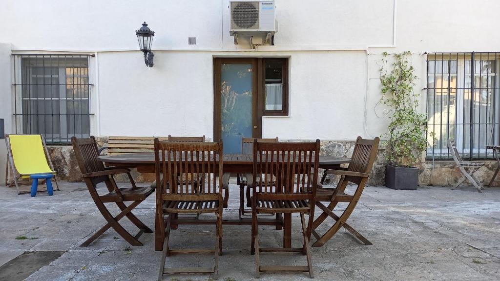 A patio or other outdoor area at Apartments in Villa Isabel